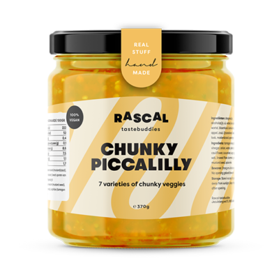 Rascal Tastebuddies Chunky Piccalilly 370gr