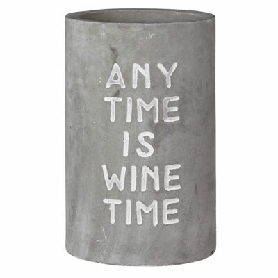 Wijnkoeler “Any time is wine time”