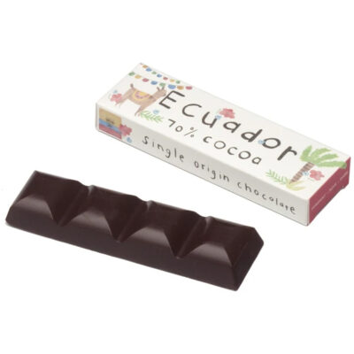 Ecuador pure chocolade 40g reep