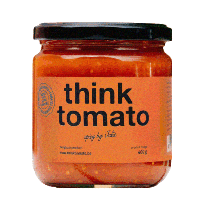 Think tomato Spicy tomatensaus 400gr