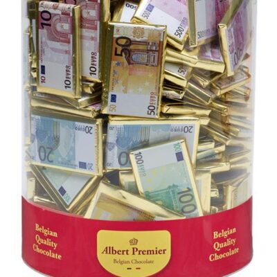 Mini Eurobiljetten in tubo 10g 1,50kg