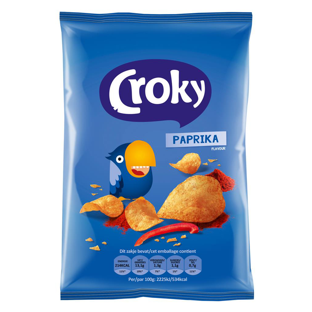Croky Chips Paprika 20x40g