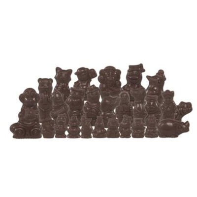 Assortiment Sinterklaasfiguren – 5 tot 13cm – 2kg – fondant