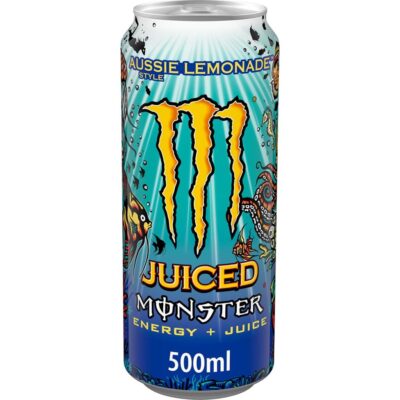 Monster Energy Juiced Aussie Lemonade cans 24x50cl