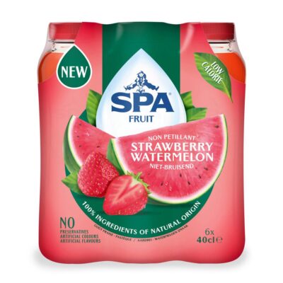 Spa Fruit Still Strawb-Watermel pet 4x40cl 6-pack