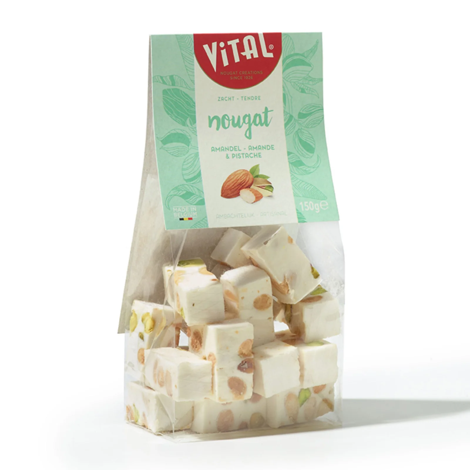 Vital nougat Amandel-pistache 150g x10