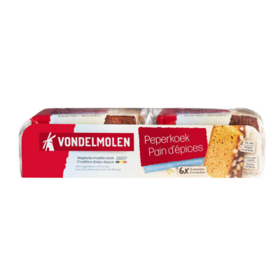 Vondelmolen Peperkoek parelsuiker 12x240g 6×2 sn.